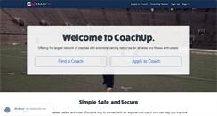 Desktop Screenshot of coachup.com